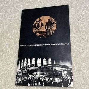 Vintage 1967 Economics Booklet Understanding the New York Stock Exchange